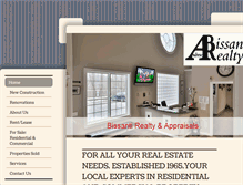 Tablet Screenshot of bissantirealty.com